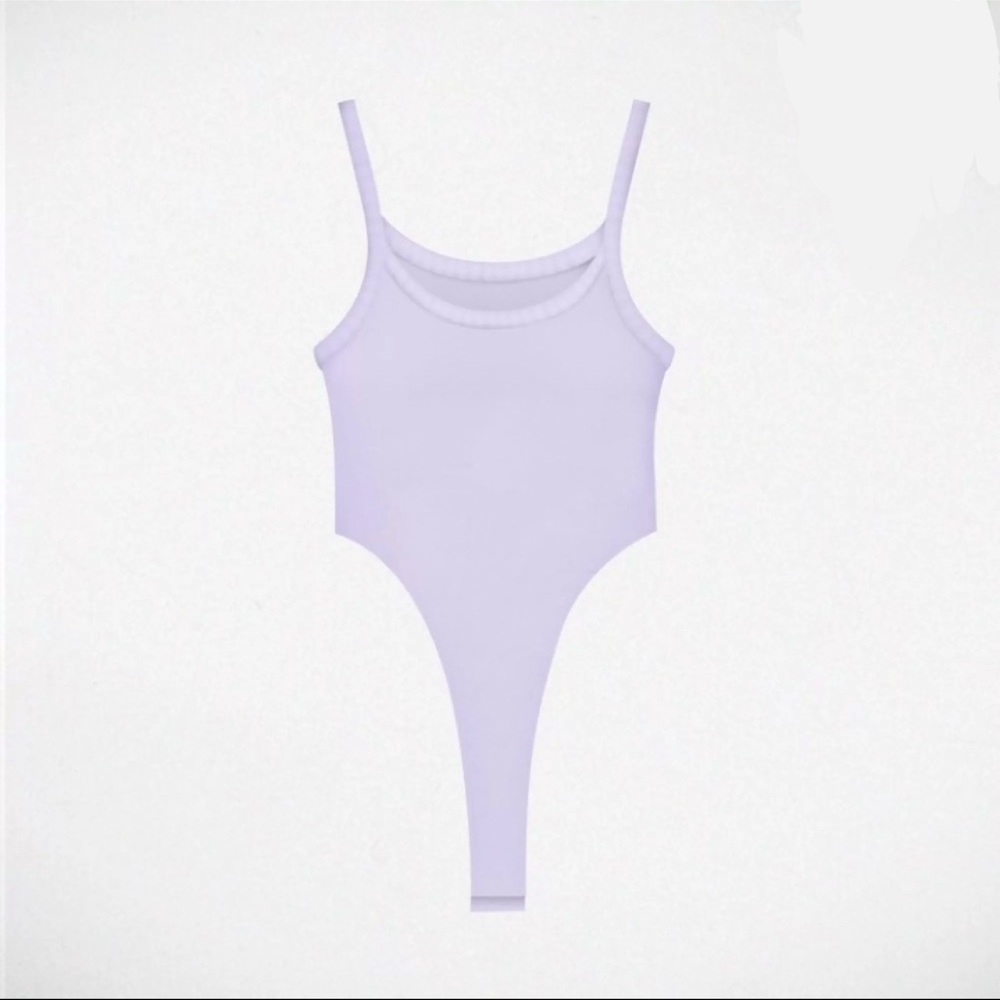 Sparrow Light Purple Cotton Bodysuit – Soft Stretch – Everyday Wear